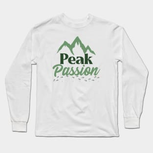 Peak Passion Mountain Trekking Long Sleeve T-Shirt